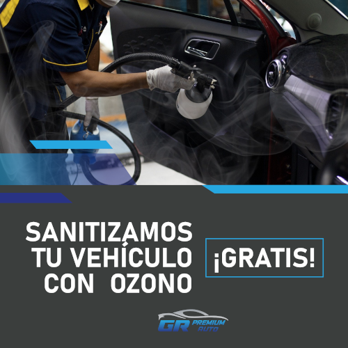 Desinfección Ozono Auto